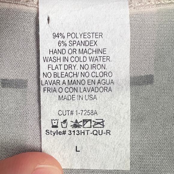 Jostar USA Women's L Western Cowboy Grunge Y2K Graphic Print Sharkbite Hem Tunic - Picture 7 of 10